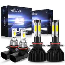 4Pcs White LED Headlight High Low Bulbs 6500K For GMC Sonoma 4-Door 1994-2004 picture