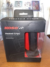 KOSO - Heated Grips Apollo 7/8in+1” 130mm Part #AM111030 New In Box picture