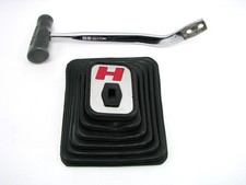 Hurst 4106 Shifter w/ T Handle knob & Boot vtg Muscle Car Accessory Part Hot Rod picture