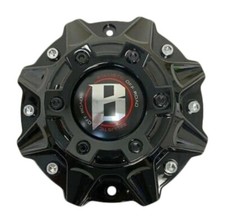 #Ballistic 845 Morax LG1208-33 SGD0010 Gloss Black Wheel Center Cap WXORGB picture