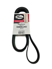 Gates K080842HD FleetRunner Micro-V Serpentine Drive Belt Green Stripe picture