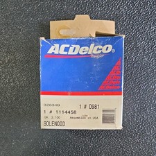 Delco Remy starter solenoid part number 1114458 1955-57  Chevrolets picture