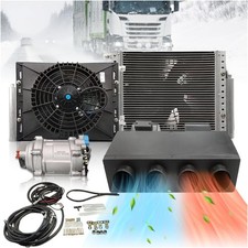 12V Electric Cool & Heat Universal Underdash Air Conditioner DC Auto Car A/C 63A picture