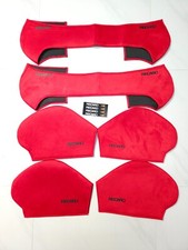 Recaro sr3,sr4 protective cloth,red, seat 6 pieces 2 seats picture