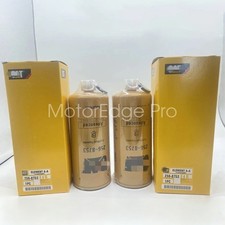 New 2 Pack Caterpillar 2568753 256-8753 FUEL WATER SEPARATOR High Efficiency US picture