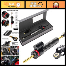 CNC Adjustable Universal Motorcycle Steering Damper Stabilizer for Scooters & Bi picture