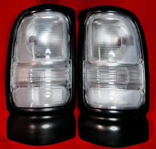 1994 95 96 97 98 99 2000 01 DODGE RAM 1500 2500 3500 Clear Taillights NEW PAIR picture