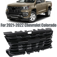 For 2021-2022 Chevrolet Colorado 84922758 Front Upper Grille W/Gloss Black Trim picture
