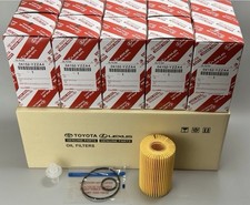 TOYOTA LEXUS OIL FILTER 10 PACK GENUINE OEM 04152-YZZA4 TUNDRA SEQUIOA picture