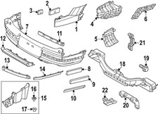 Genuine Hyundai Impact Bar 86631-R6000 picture