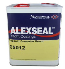 ALEXSEAL BOAT PAINT - Topcoat 501 Brush 5012 or Spray 5051 Converter  Gal or Qt. picture