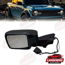 Left Driver Side Door Mirror W/ Blind Spot Camera For Ford Bronco 2020-2025 picture