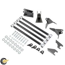 Triangulated 4-Link Bar Rear Suspension Kit Weld On with Brackets 3