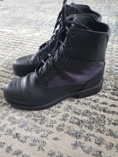 TCX ROOK WP T Dry Black Leather  Motorcycle Boots Mens Sz 11 Outwear  picture