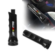 1PCS RALLIART Carbon Look Car Handle Hand Brake Sleeve Universal Fitment Cover  picture