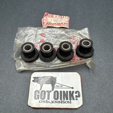 Kawasaki 1973-76 Z1900 KZ900 Z1 KZ 900 Set (4) NOS Genuine OEM Muffler Bushings picture