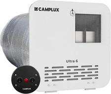 CAMPLUX 6 Gal RV Water Heater Propane Electric 12000 BTU 1440W DSI Dual Fuel picture