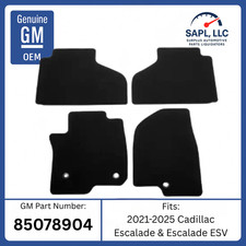 LOT of 5 OEM 2021-2025 Escalade ESV Carpet Floor Mat Sets Black GM 85078904 picture