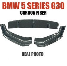 BMW 5 SERIES G30 G31 G38 REAL CARBON FIBER FRONT LIP FD STYLE M PACKAGE picture