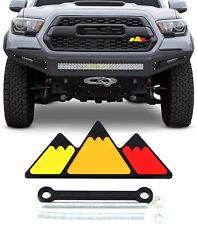 Tri-color Grille Badge Emblem For 2018-2021 Toyota Tacoma TRD 4Runner Tundra picture