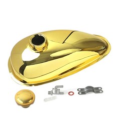 Upgraded 2l 0.53 Gallons Mini Bike Gas Tank Fuel Bright... picture