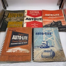 Vintage Auto-Lite Service Parts Catalog Lot 1947 1948 1951 1953 Cars Trucks picture