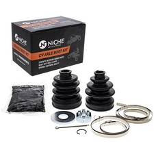 NICHE Front CV Axle Boot Kit for Kawasaki 49006-1322 49006-1324 Prairie 400 ATV picture