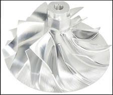 2004-2010 Ford 6.0L Powerstroke Turbo Powermax 6+6 Blade Turbo Billet Wheel picture