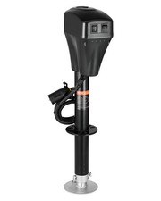 Electric Trailer Jack 5000 lbs Power Tongue Jack for RV Trailer & Camper Black picture