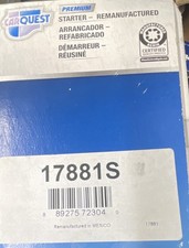 Carquest Premium Remanufactured Starter Motor Assembly #17881s picture