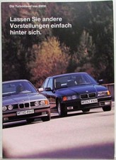1993 BMW Turbo Diesels Sales Brochure - German Text picture
