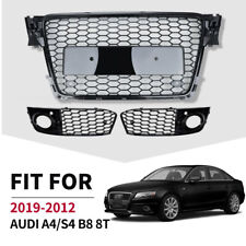 For Audi B8 A4 S4 RS4 style 09-12 Front Henycomb Mesh Bumper Grill grille US picture