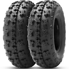 21x7-10 21x7x10 Sport Quad ATV Tires 4Ply All Terrain Front Tire for Honda Set 2 picture