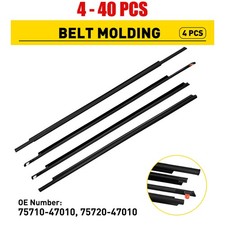4-40 Door Weather Strip Window Seal Rubber Left Right for 2004-2009 Toyota Prius picture