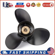 Aluminum Propeller 10-3/8x13 for Mercury 48-73136A40 10.38 x 13 Pitch Prop, RH picture