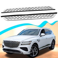 Alu Running Board Fits Genesis GV80 JX1 2021-2025 2026 Side Step Pedal Nerf Bars picture