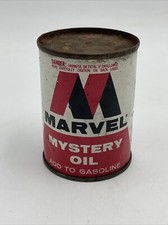 Vintage, Unopened Marvel Mystery Oil Can, Short Rare (4oz Not On Front) picture