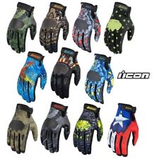 Icon Hooligan Street Motorcycle Riding Gloves - Pick Size & Color picture
