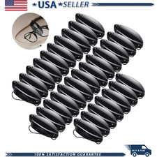 30 Pieces Car Sunglasses Holder Sun Visor, Eyeglasses Mount Ticket Card Clip picture