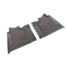 2020-2025 Silverado Crew Cab Front & Rear FACTORY Floor Liners Dark Atmosphere picture