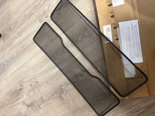 CCG FLAT BLACK GRILL MESH INSERT KIT FOR A 2013-14 FORD MUSTANG GT500 GRILLE OEM picture