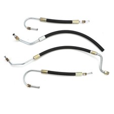 For 1963 - 1979 Chevrolet Corvette Power Steering Hose Set Kit Small Block C2 C3 picture
