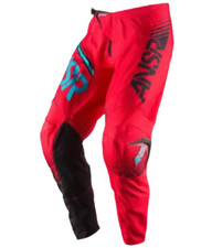 NWT ANSR Answer Racing A17 Sycron MX Pants 471747 Youth 26 Red / Teal Offroad picture