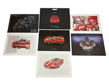 FERRARI ENZO OWNERS INTRODUCTION LITHOGRAPHS | LIMITED KIT | BROCHURE | #1830/02 picture
