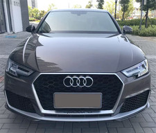 For Audi A4 S4 RS4 2017-2018 2019 Style Front Honeycomb Mesh Hex Grill Grille picture