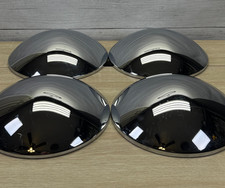 Vintage Baby Moon Hub Caps Set of 4 ~ 9.5” Made in Japan Hot Rod Rat Rod picture