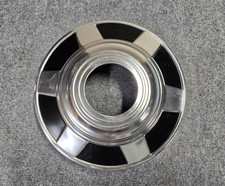 76 87 CHEVY GMC K20 4X4 3/4 TON SINGLE FRONT DOG DISH HUBCAP ALUMINUM 12 INCH picture