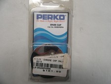 PERKO 0528DP899A REPLACEMENT DECK FILL CAP CHROME PLATED BRONZE 1/2