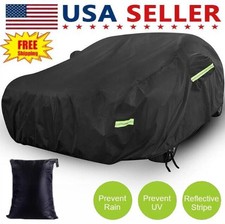 Full Car Cover Outdoor Waterproof Sun UV Dust Rain Resistant Protection XL Size picture