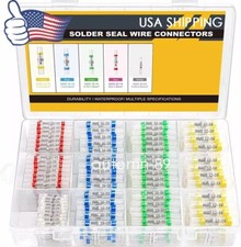 400PCS Waterproof Solder Seal Sleeve Heat Shrink Butt Wire Connectors Terminals picture